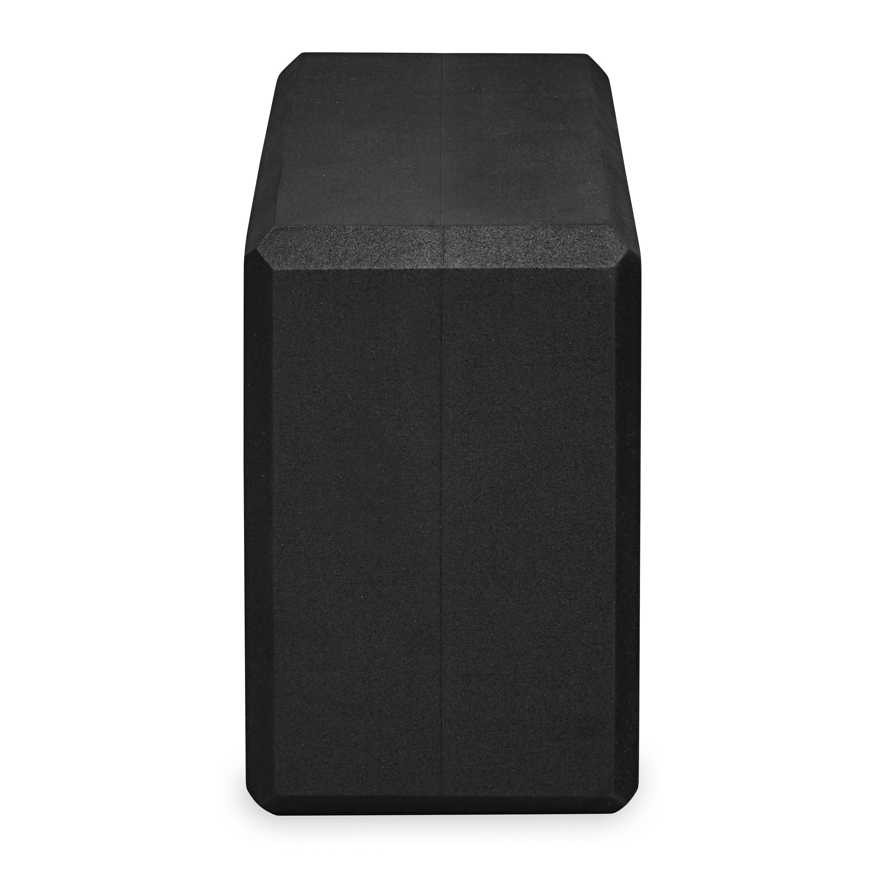 Yoga Block black, side view